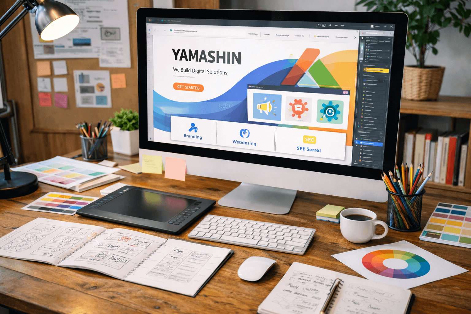 固定ページ系を作成した